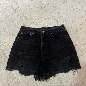 American Eagle Outfitters Black Jean Shorts